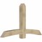 Ekena Millwork Bellingham Rough Sawn Timber Gable Bracket, Douglas Fir, 72"W x 42"H x 6"D x 6"F, 14/12 Pitch GBW072X42X0606BEL00RDF - alternate 5